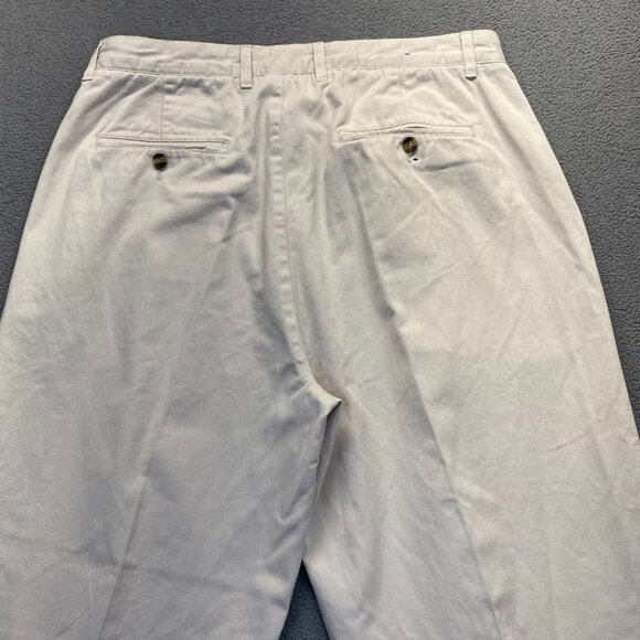 Army Navy Mens Dress Pants Size 36X30 ,100% Cotton Pleated - Picture 8 of 10